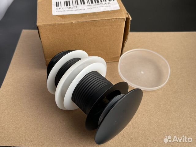 Донный клапан черный матовый купить в Москве | Товары для дома и дачи ...