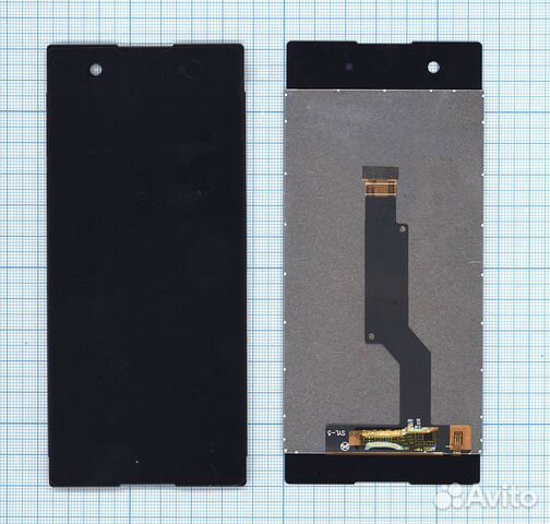 Дисплей для Sony Xperia XA1, XA1 Dual черный Orig