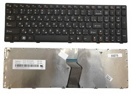 Клавиатура для ноутбука Lenovo G570 G575 Z560 Z565