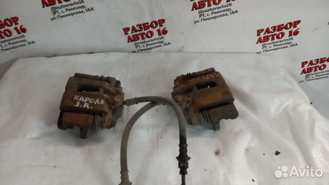 Суппорт задний левый Toyota Corolla E120