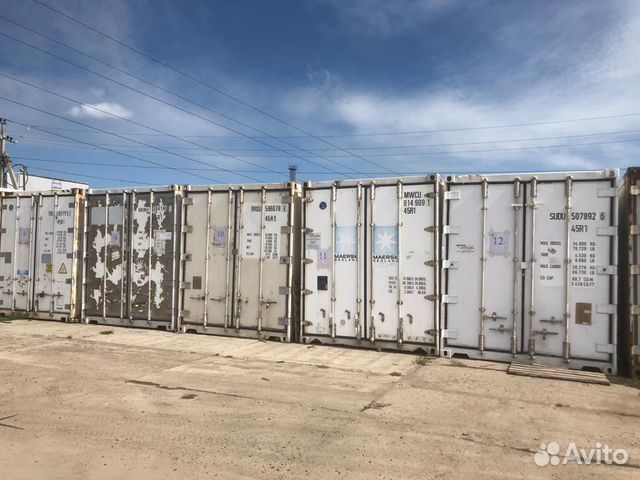 Аренда рефконтейнера 40 футов