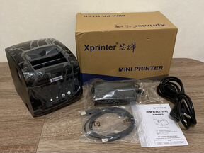 Принтер для этикеток Термопринтер Xprinter XP-365B