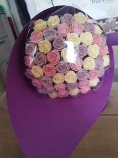 Шоколадные цветы