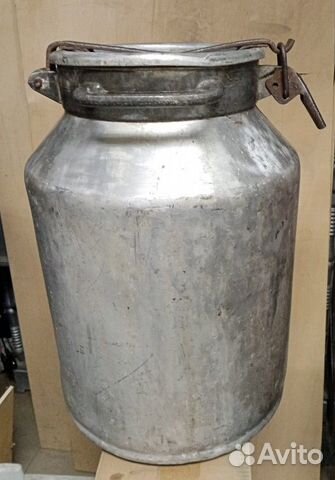 Фляга алюминиевая 38 л