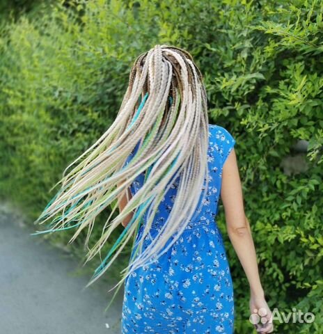 Афрокосы, дреды