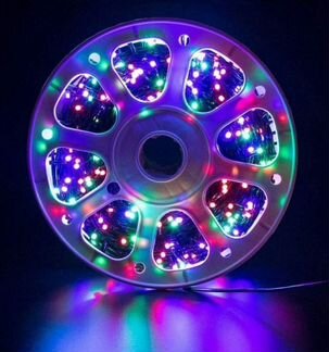 Уличная гирлянда 50 метров, лента светодиодная