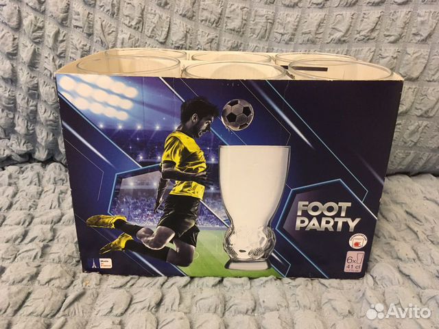 Пивные бокалы Foot party