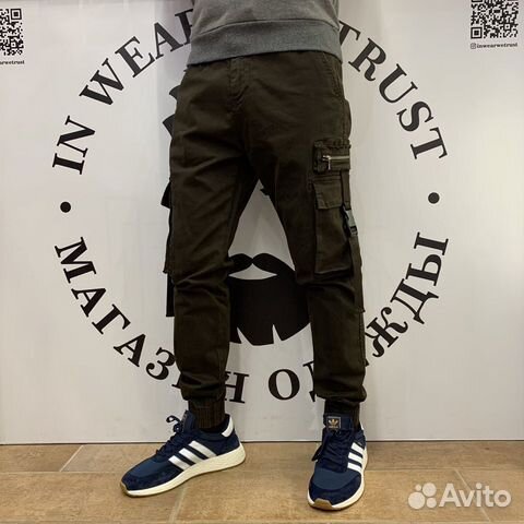 Джоггеры штаны карго aigula 83521