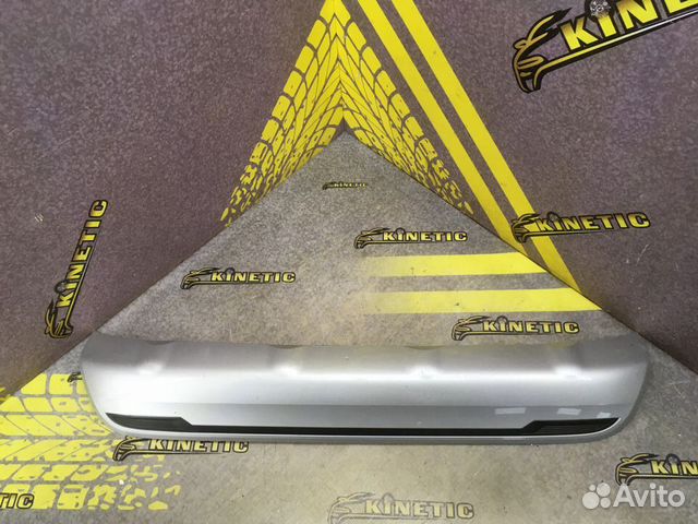 Юбка задняя бампера Аутлендер Outlander GF с 2015