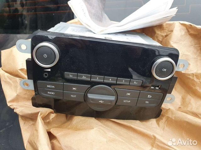 Магнитола renault