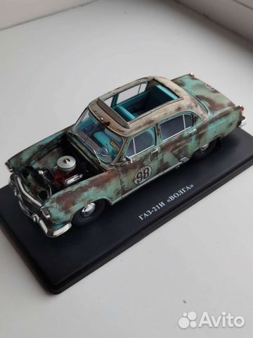 Газ 21 волга 1:24