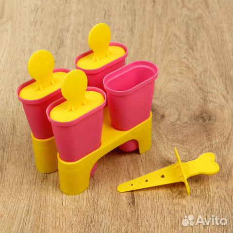 Форма для мороженого 10613 см, 4 ячейки