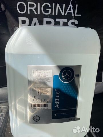Adblue жидкость мочевина адблю mercedes 10л купить в Москве | Запчасти ...