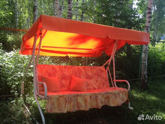 Высокопрочный тент на любую марку садовых качелей