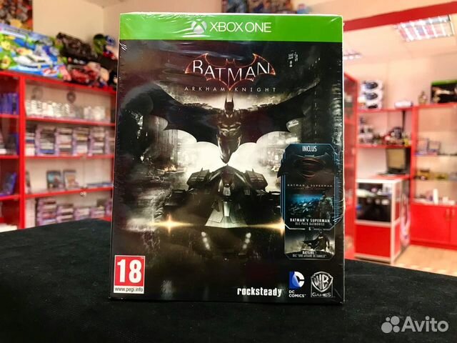 Диск Xbox One Batman Arkham Knight (Новый)