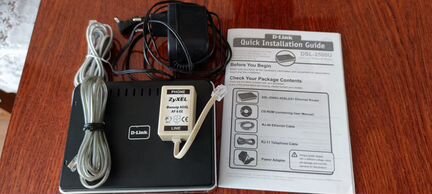 DSL модем D-Link DSL-2500U, USB D-link DU-562M