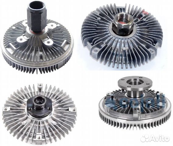 Вискомуфта вентилятора на много авто