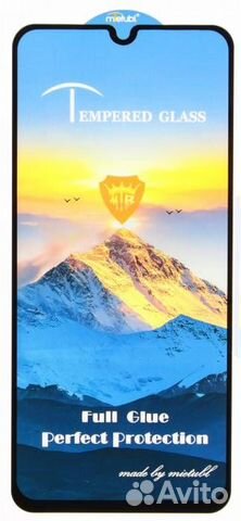 Защитное стекло Олеофобное для Samsung M30/M30S/M3