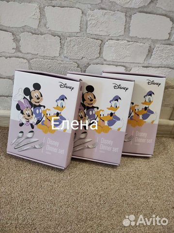 Столовые приборы детские Микки Маус