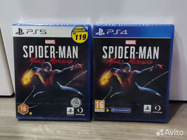 Игра PS 4 5 Spider Man Miles Morales. Человек паук