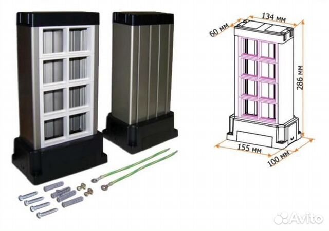 Напольная башенка, сдвоенная, на 8 модулей Mosaic купить в Москве ...