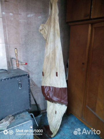 Чехол брезентовый для охотничьих лыж