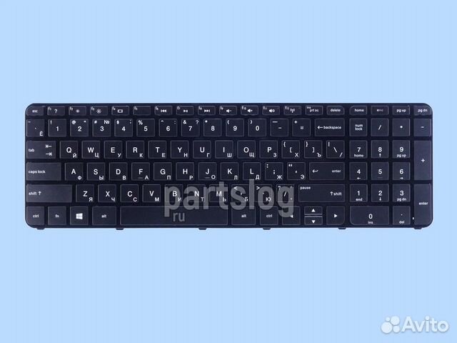Клавиатура для HP 15-b, 15T-b, Sleekbook 15 с рамк