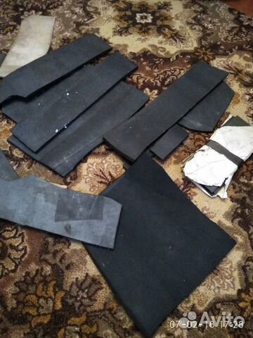 Куски резины для детского творчества