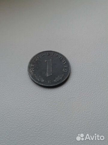 1 Рейхспфенниг 1945 года буквой Е