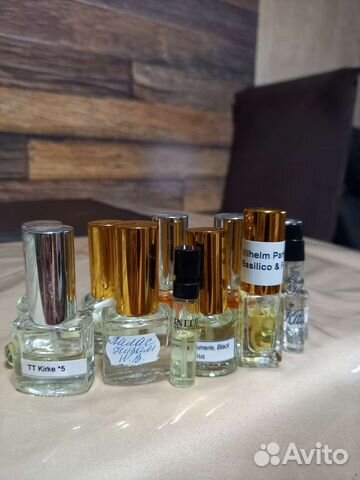 Отливанты оригинальной селективной парфюмерии