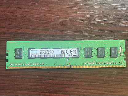 Оперативная память Samsung 4 гб DDR4
