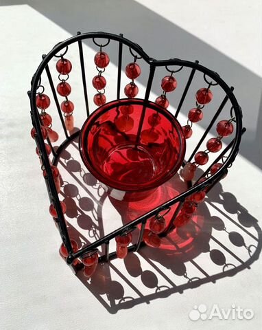 Подсвечник кованый «Сердце»