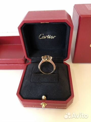 Золотое кольцо Cartier