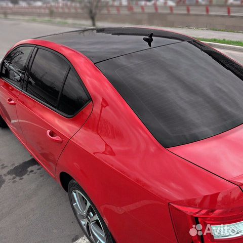 Крыша в черный глянец