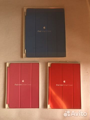 Чехол для iPad Smart Cover новый голубой