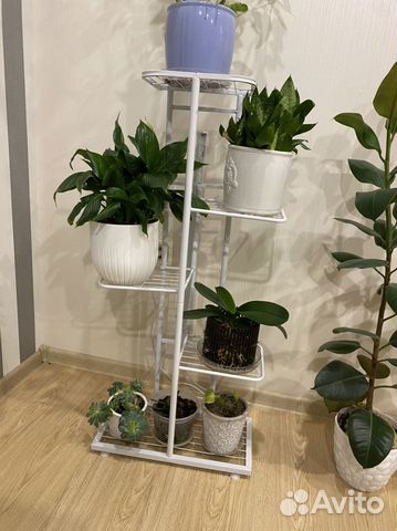 Подставка стойка полка для растений цветов