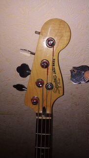 Бас гитара Squier Fender Jazz Bass (4 струны)