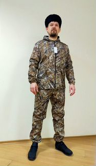 Костюм камуфляж демисезонный камыш (дюспа-флис)