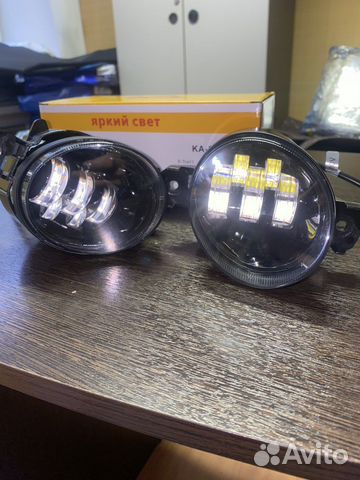 Туманки Nissan almera led 50W