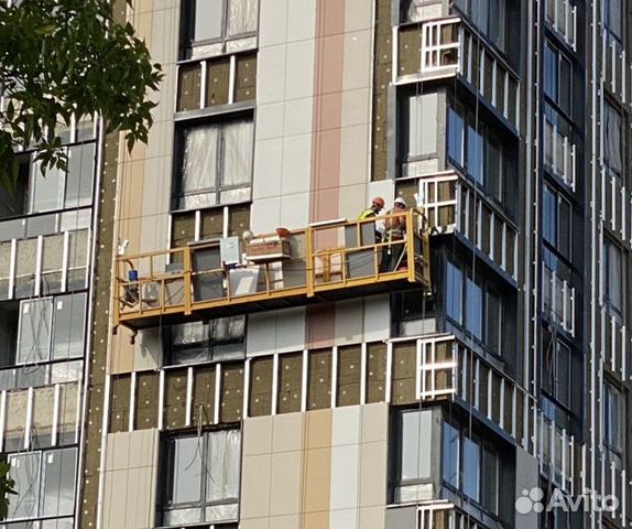 Аренда строительных фасадных люлек подъемников