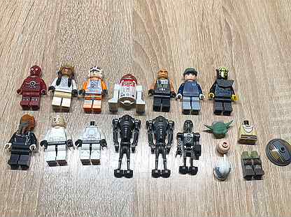 R7 Lego Star Wars 4x Different IG-88 Assassin Droid Minifigures NEW Very RARE 