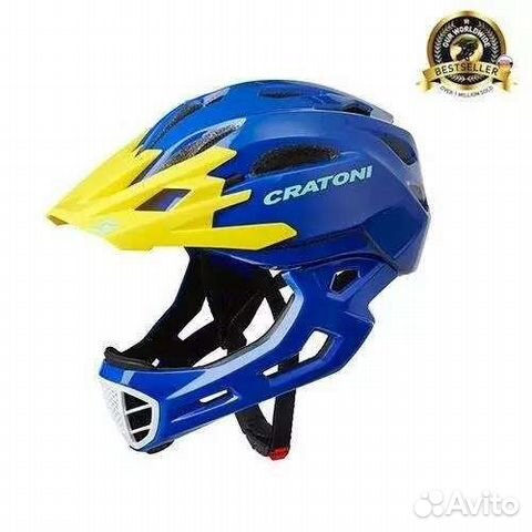 Шлем детский Фулфейс Cratoni C-Maniac