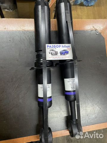 Стойки hilux black onyx
