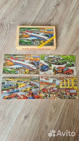 Деревянные пазлы