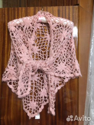 Новая вязаная шаль Cubus