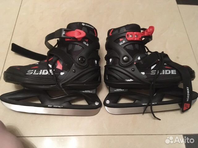 Коньки детские раздвижные 31 36