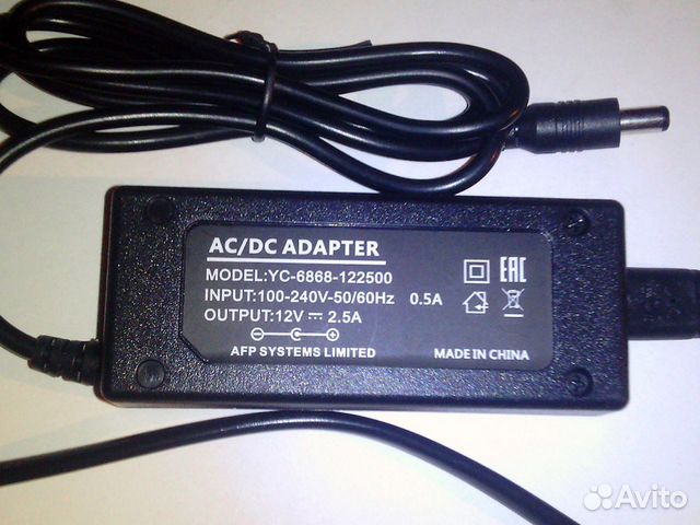 Блоки питания 12V для аудио/видео и т.д