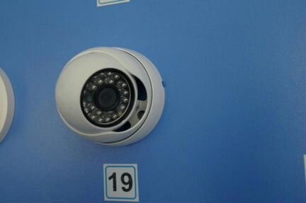 Уличная купольная IP камера видеонаблюдения с ик