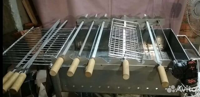 Самокруты шампура решётка мангал нержавейка