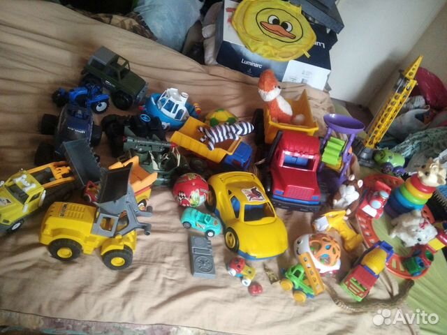 Машины, кран, жел дорога, руль, развивашки